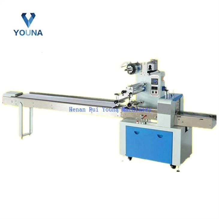 Automatic plastic bag cake packing machine with nitrogen gas filling (2)