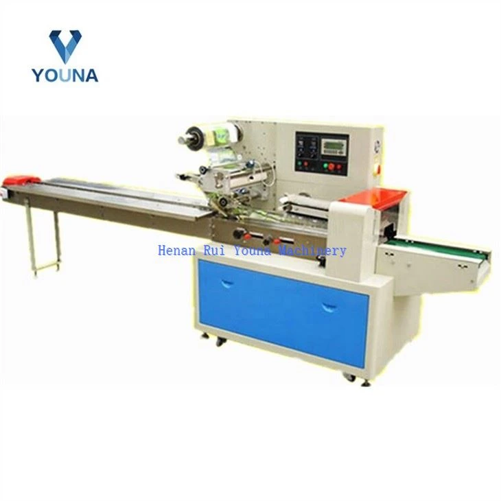 Automatic plastic bag cake packing machine with nitrogen gas filling (4)