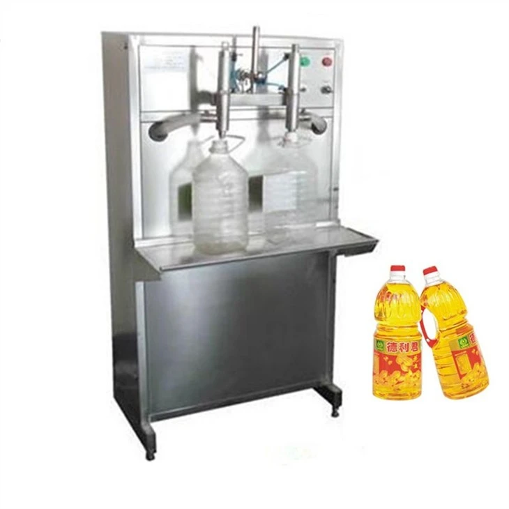 1kg big bottle weighing filling machine for liquid oil